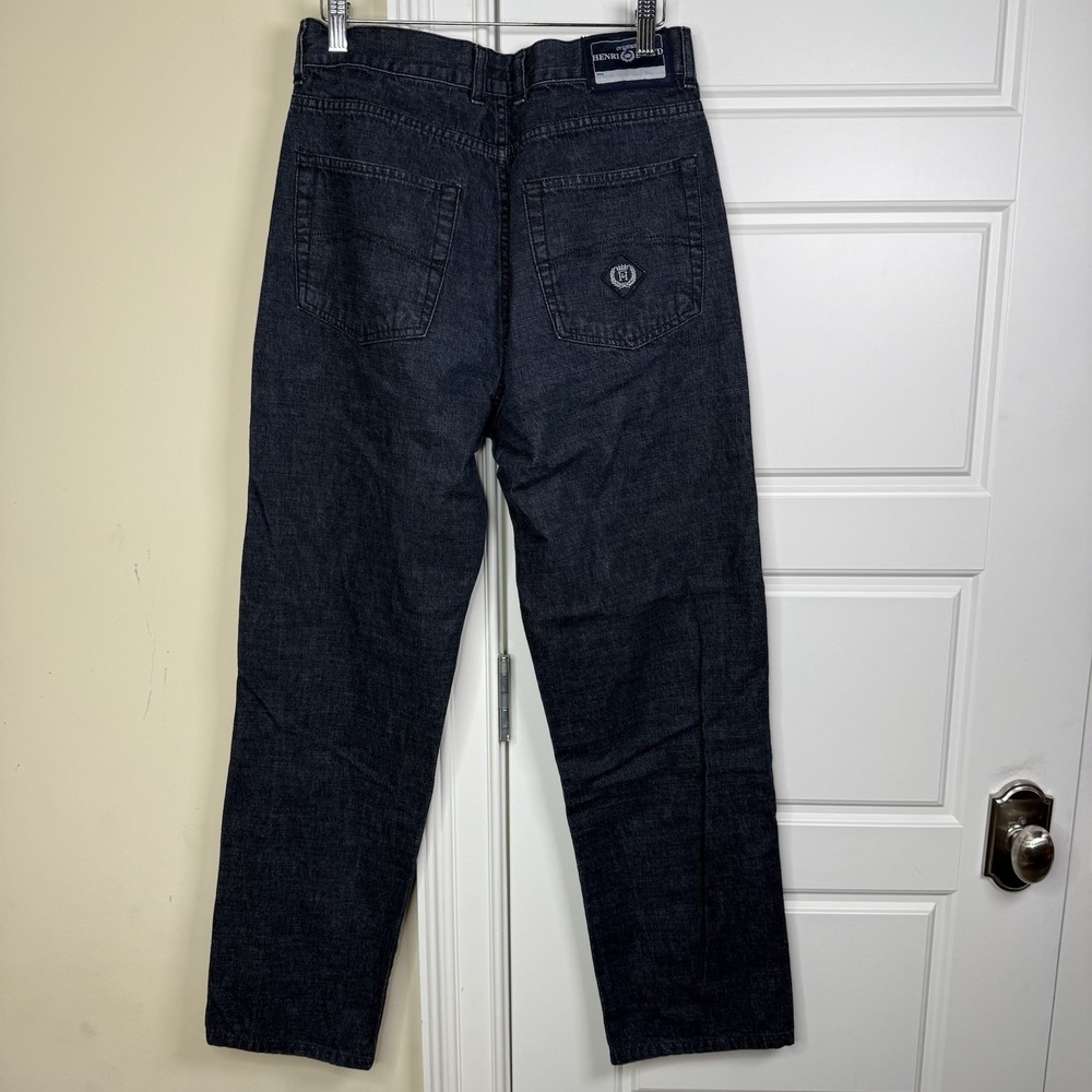 Henri Lloyd Classic Jeans Men's 32R (30/29.5)  Blue Medium Denim Straight Fit - Picture 2 of 7